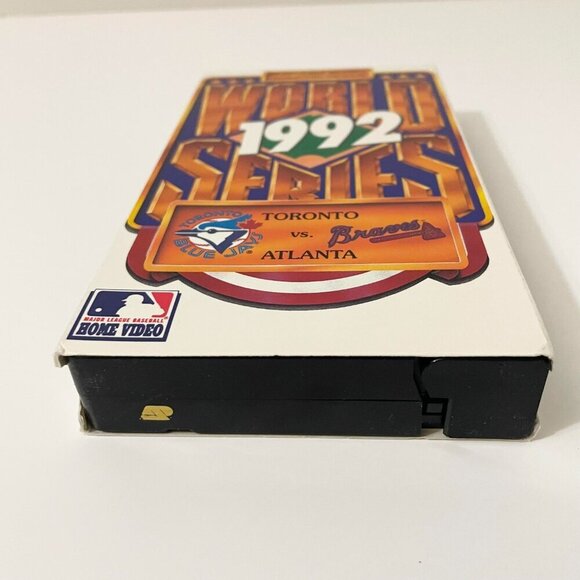 World Series 1992 Toronto Blue Jays Vs Atlanta Braves VHS Tape Baseball - Picture 9 of 16